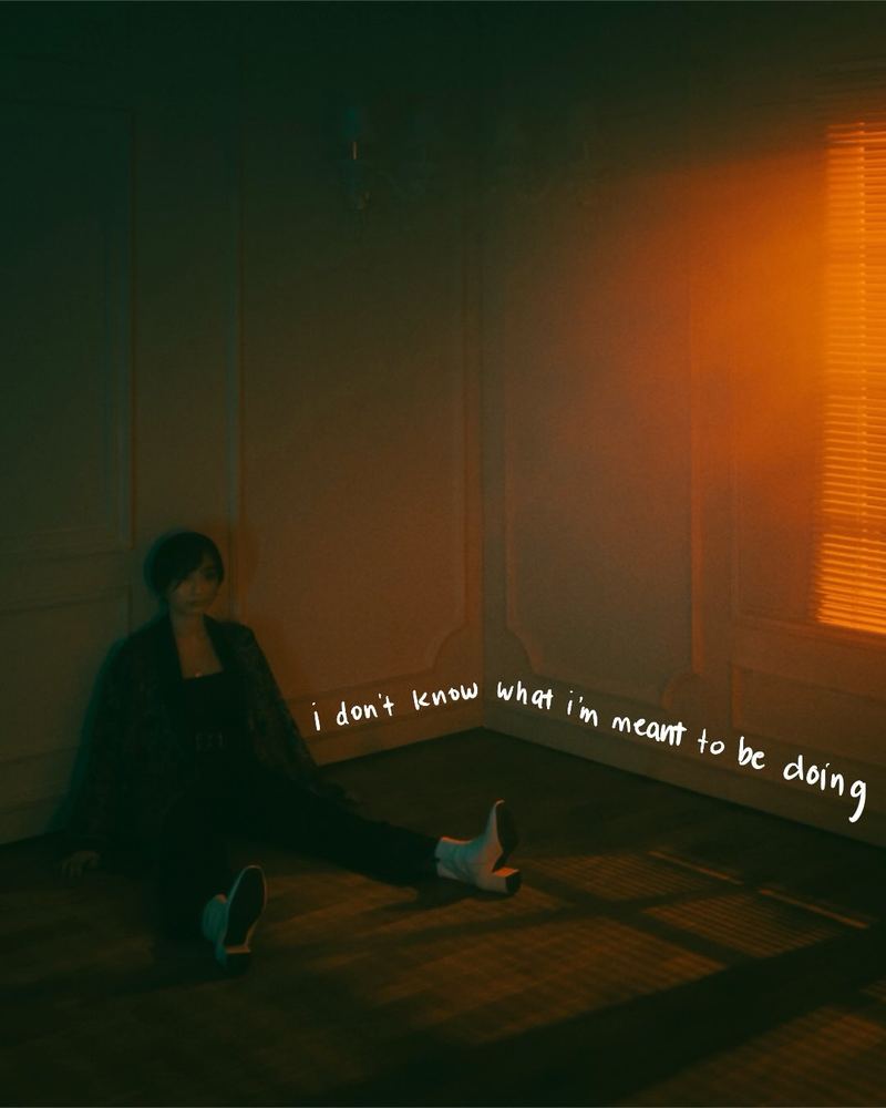 A photograph with handwritten text